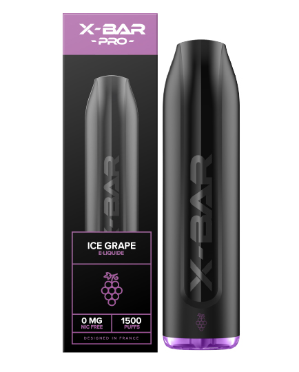 X Bar Pro 0mg 4.5ml Ice Grape